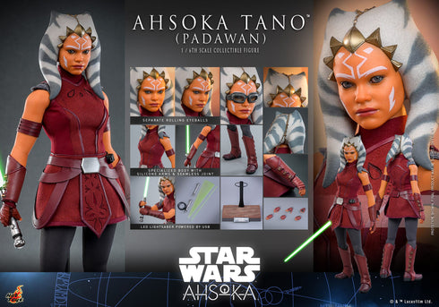 Hot Toys Ahsoka Tano (Padawan) - Star Wars: Ahsoka - TMS123 - 1/6 Scale Collectible Figure